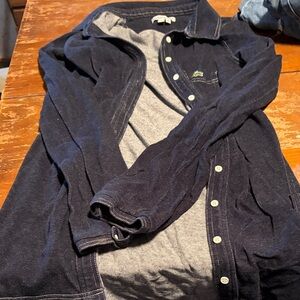 Lacoste Dark Blue Button-Down Shirt